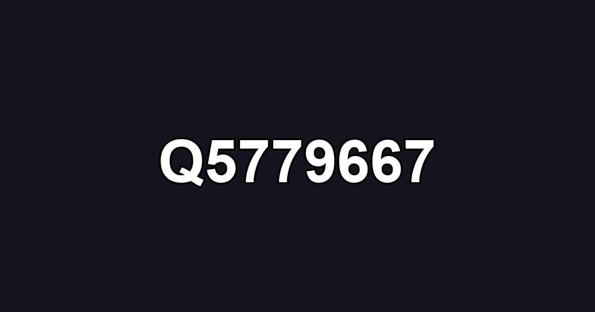 Q5779667