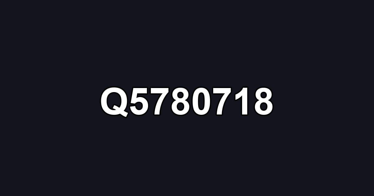Q5780718