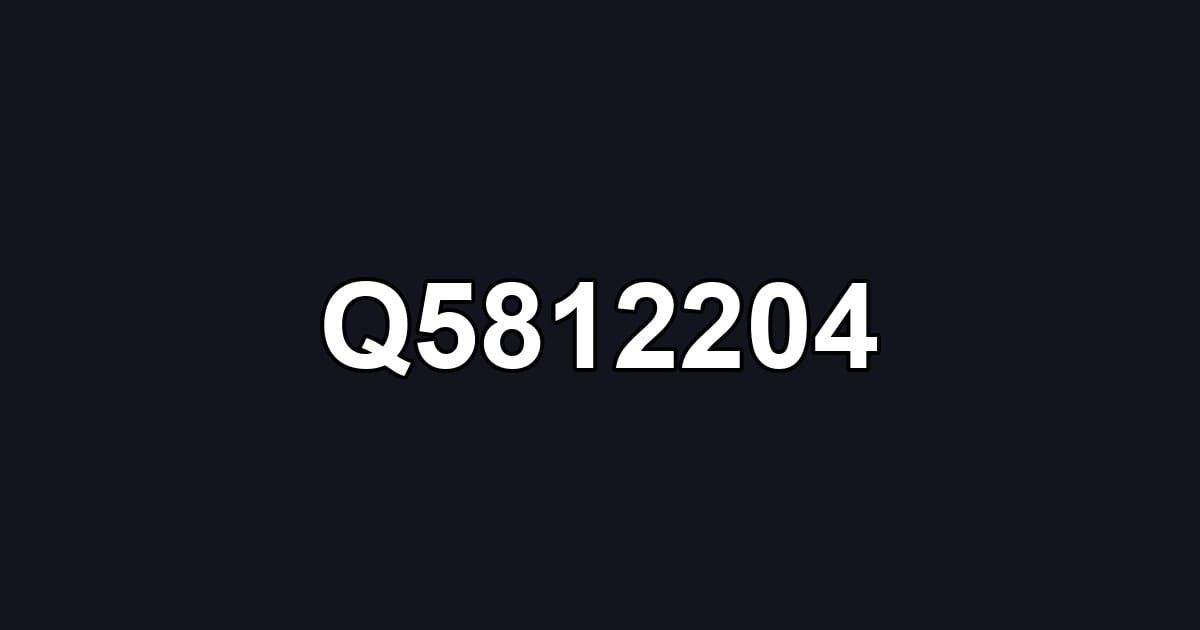 Q5812204