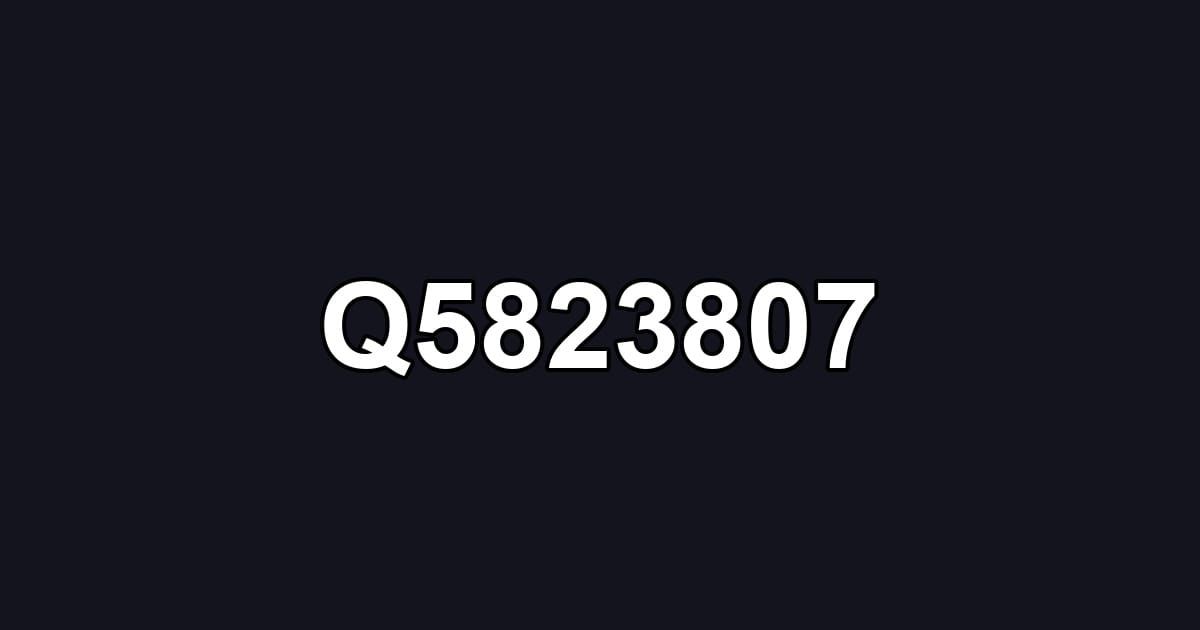 Q5823807