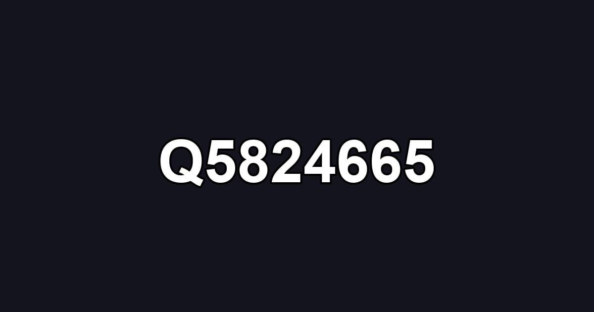 Q5824665