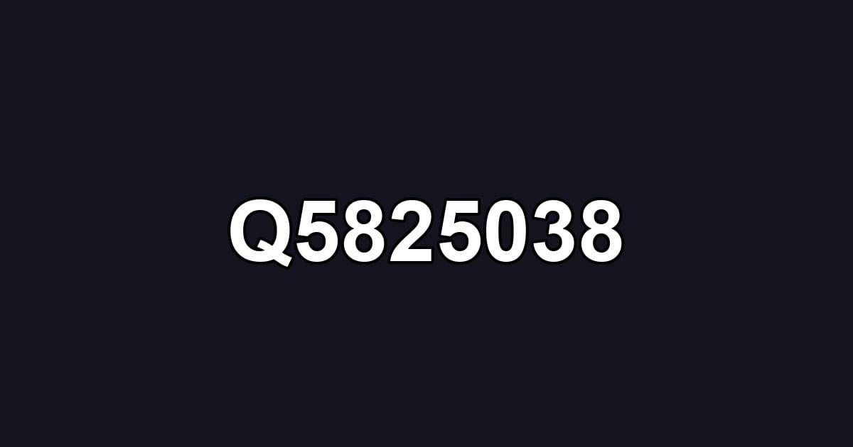 Q5825038