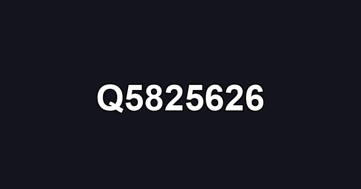 Q5825626