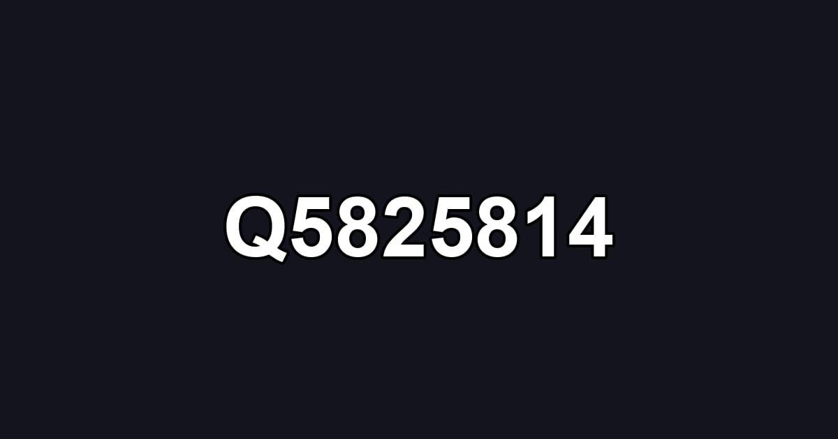 Q5825814