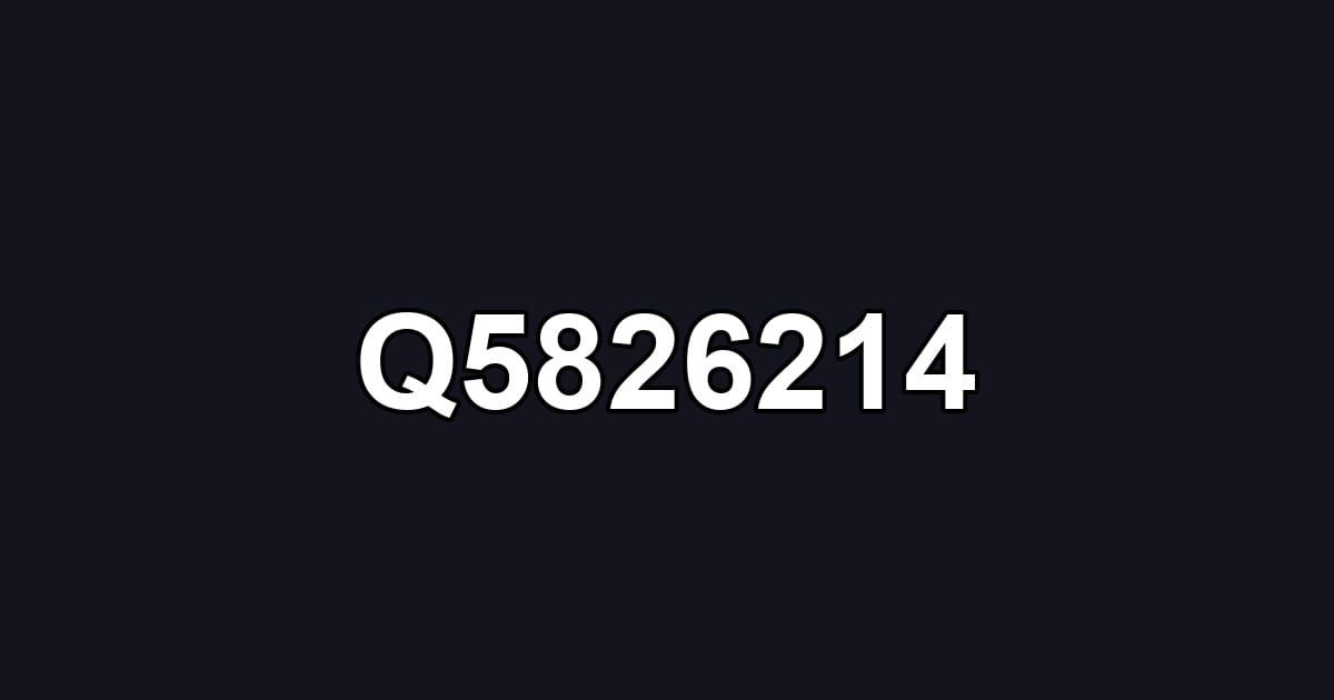 Q5826214