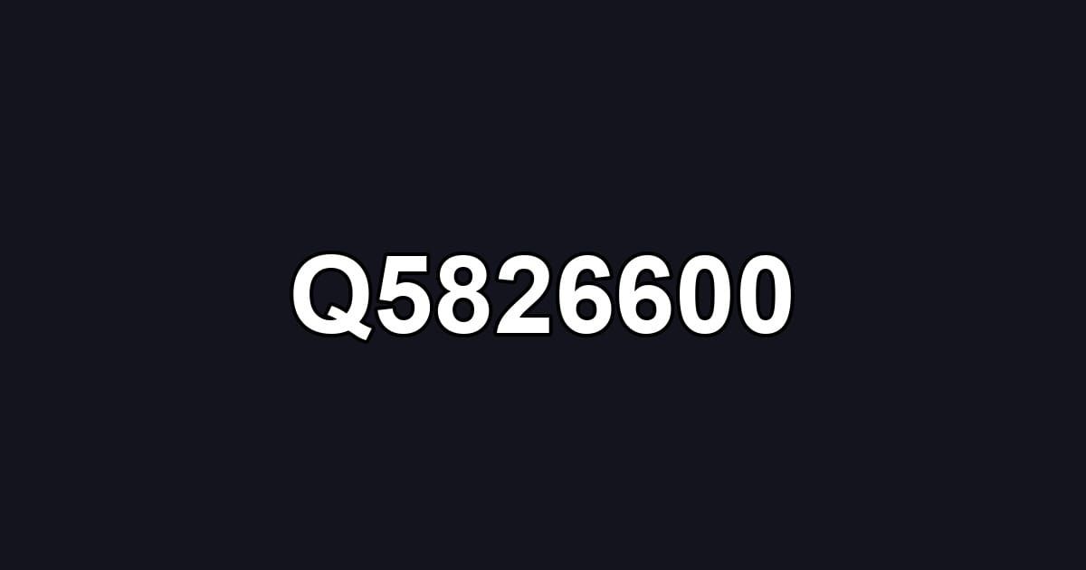 Q5826600