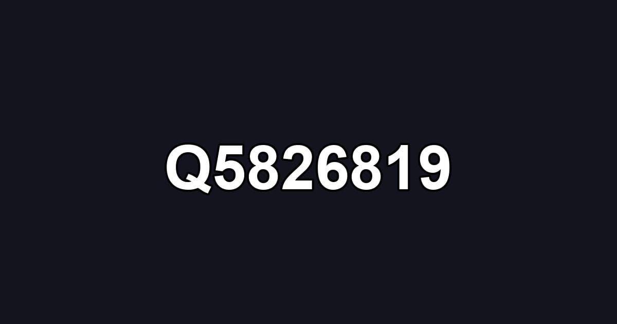 Q5826819
