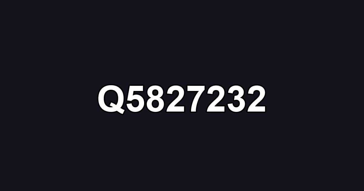 Q5827232