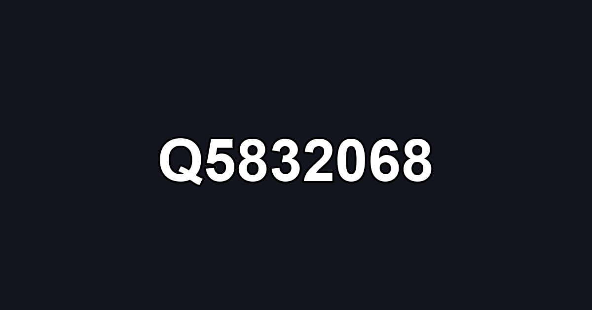 Q5832068