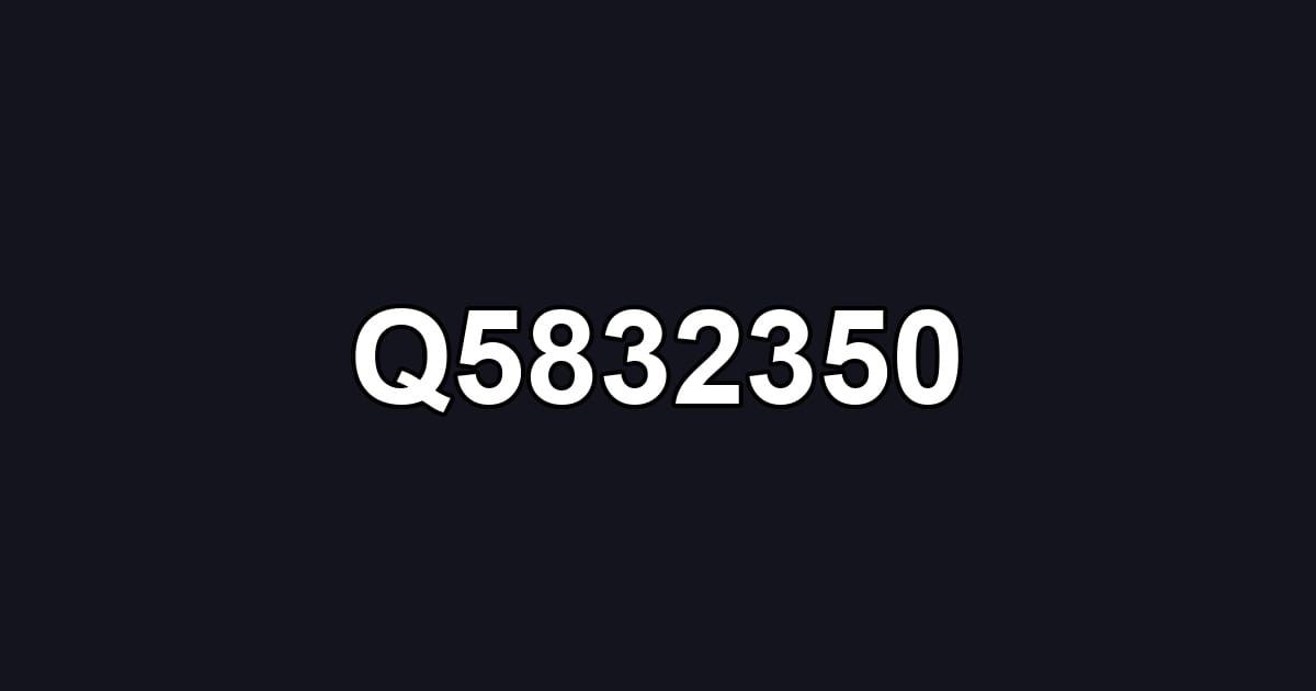 Q5832350