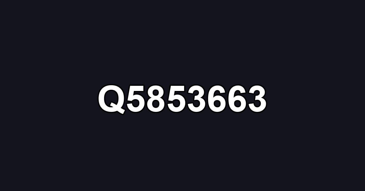 Q5853663