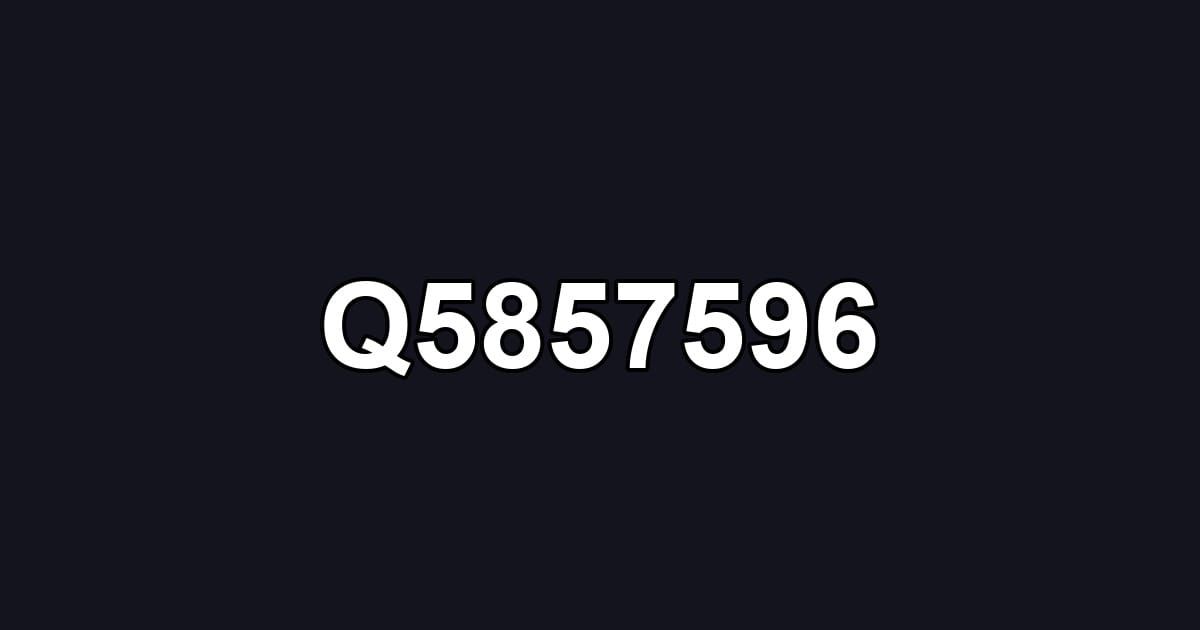 Q5857596