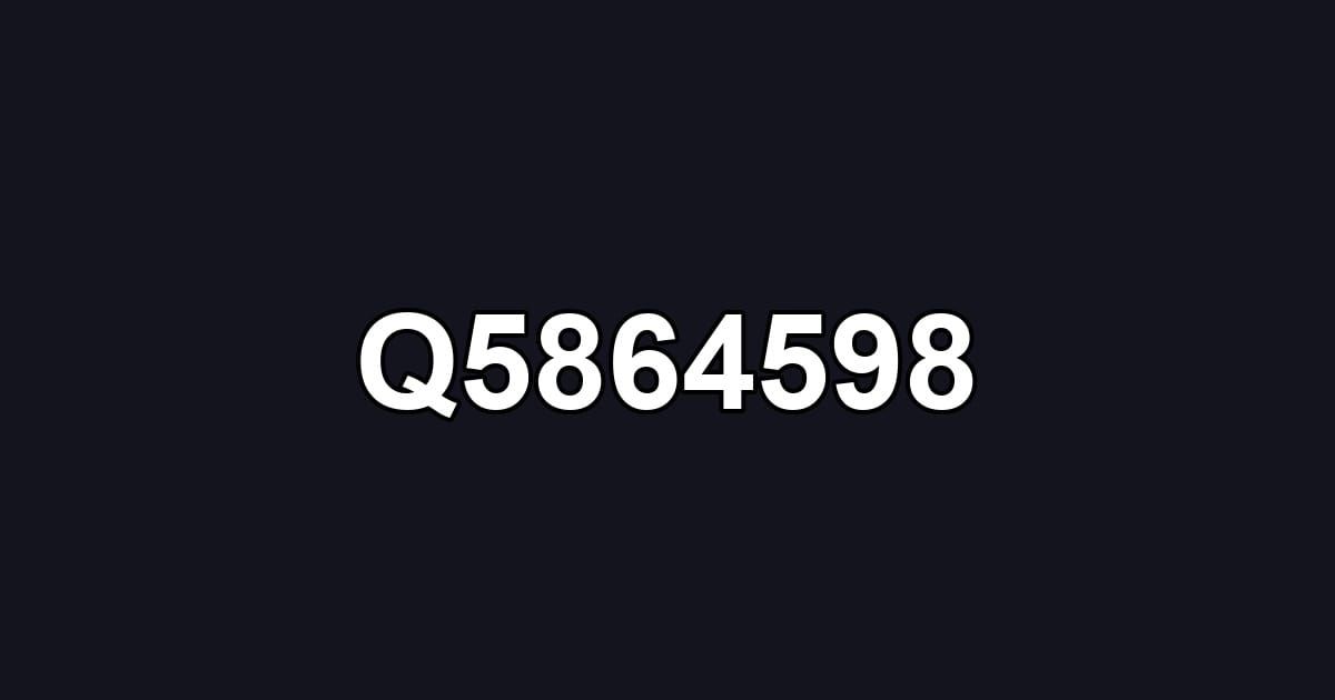 Q5864598