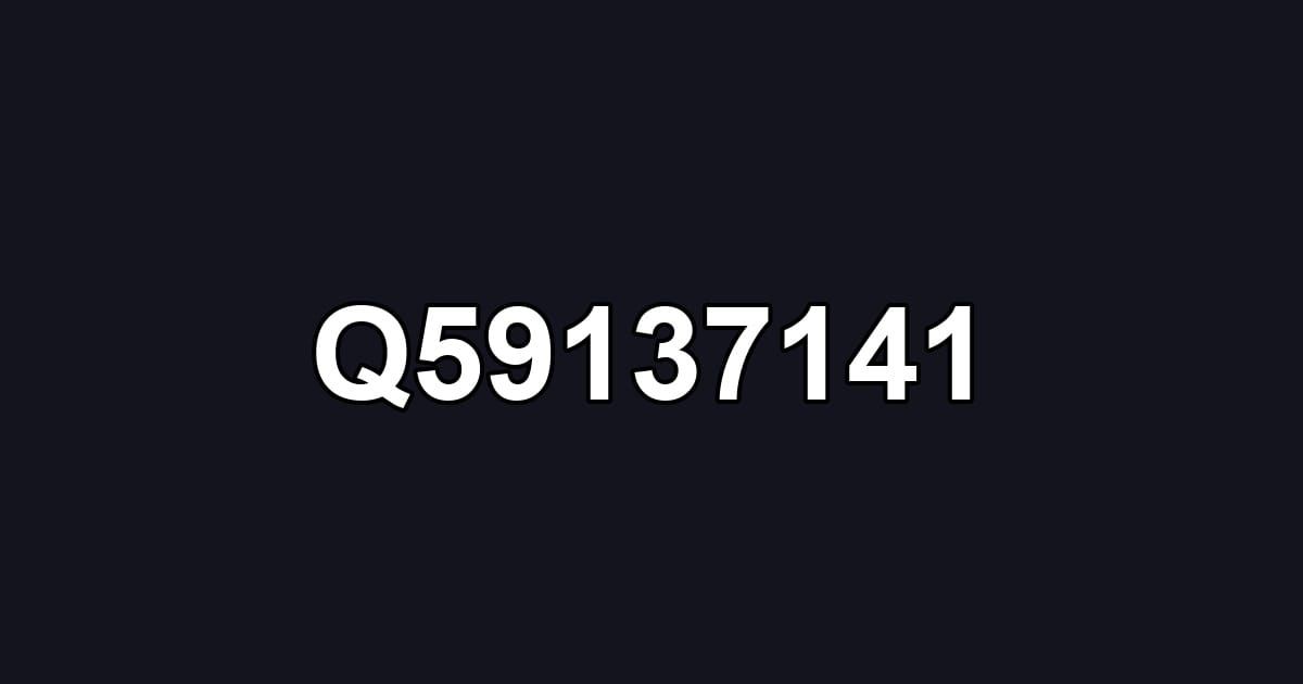 Q59137141