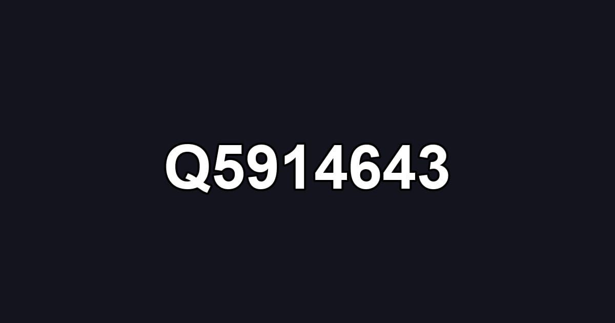 Q5914643