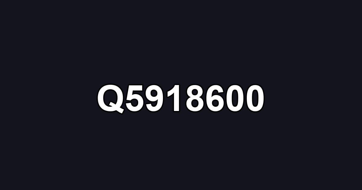 Q5918600
