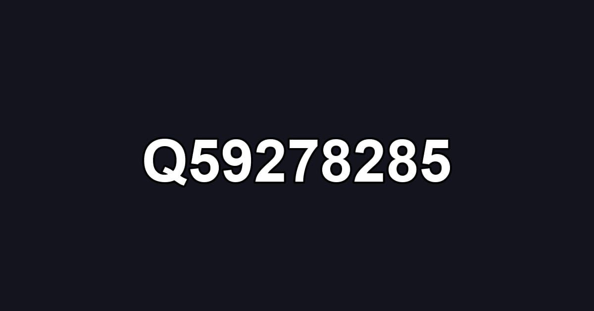 Q59278285