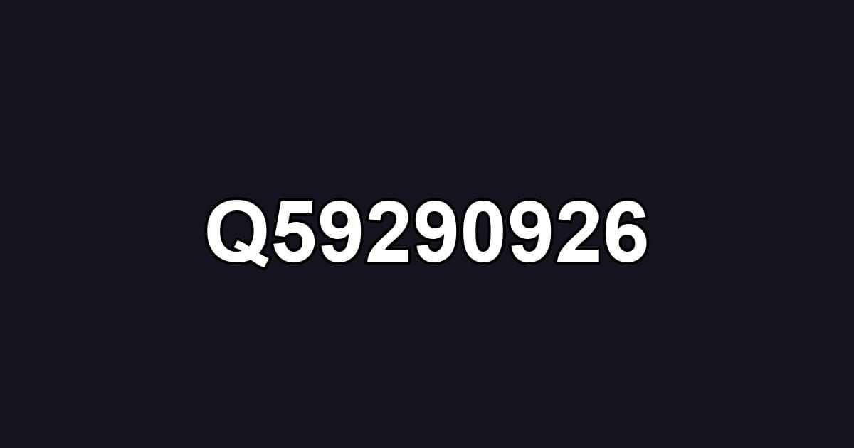 Q59290926