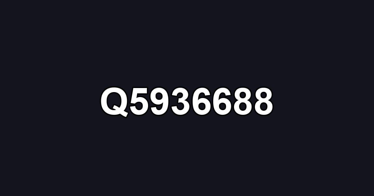 Q5936688