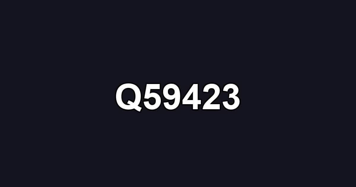 Q59423