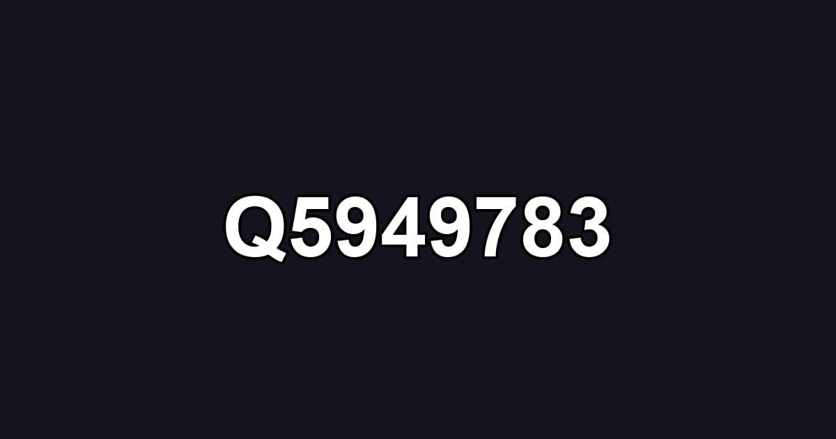Q5949783
