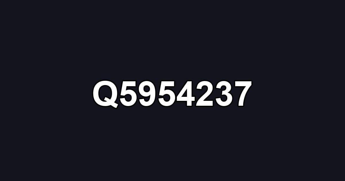 Q5954237