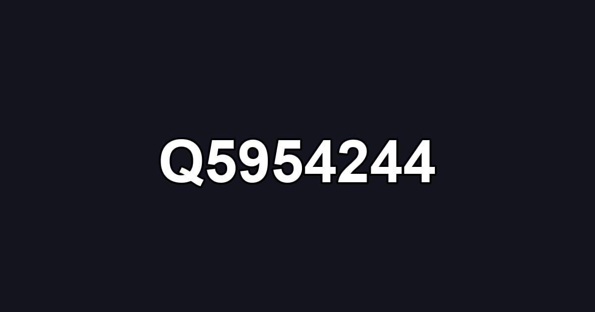 Q5954244