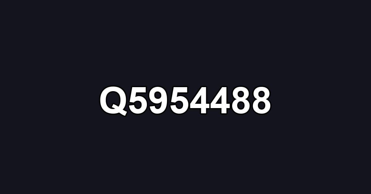 Q5954488