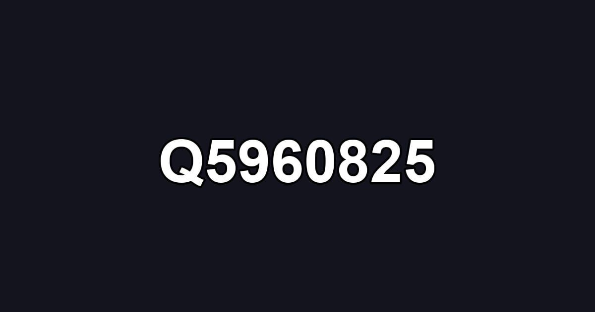 Q5960825