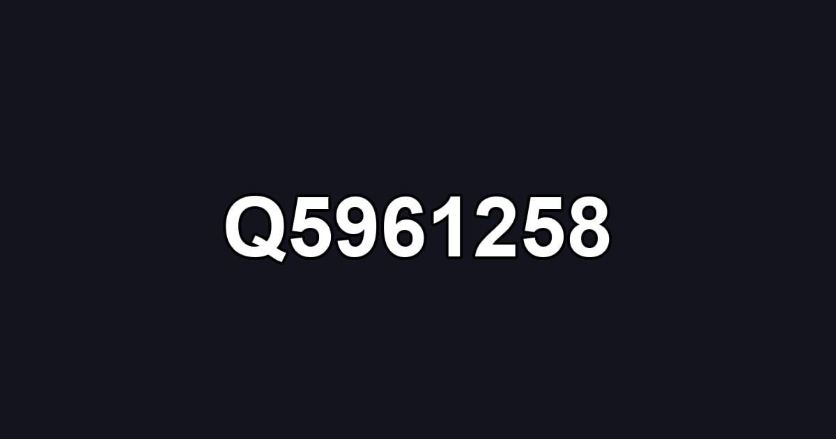 Q5961258