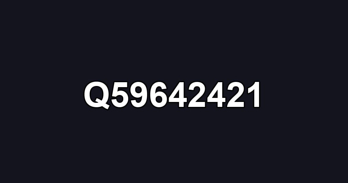 Q59642421