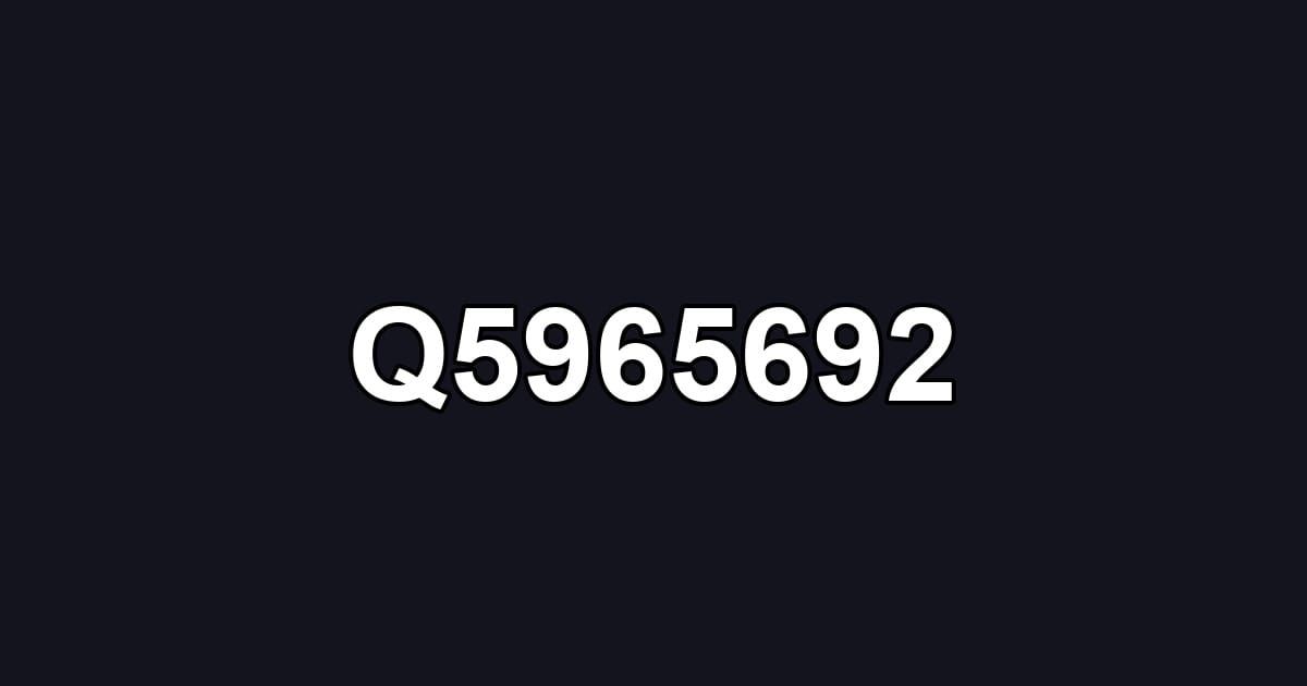 Q5965692