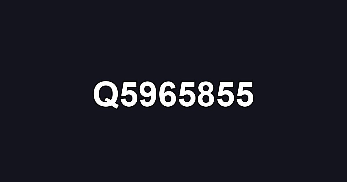 Q5965855