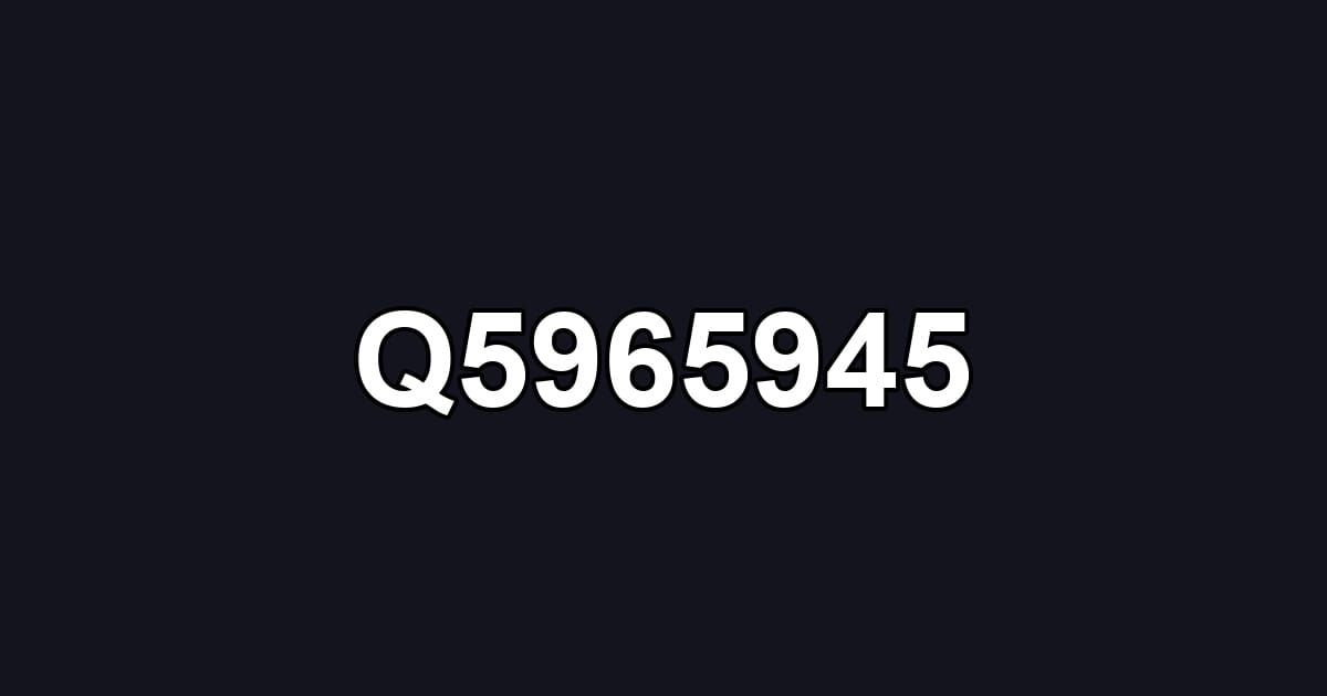 Q5965945