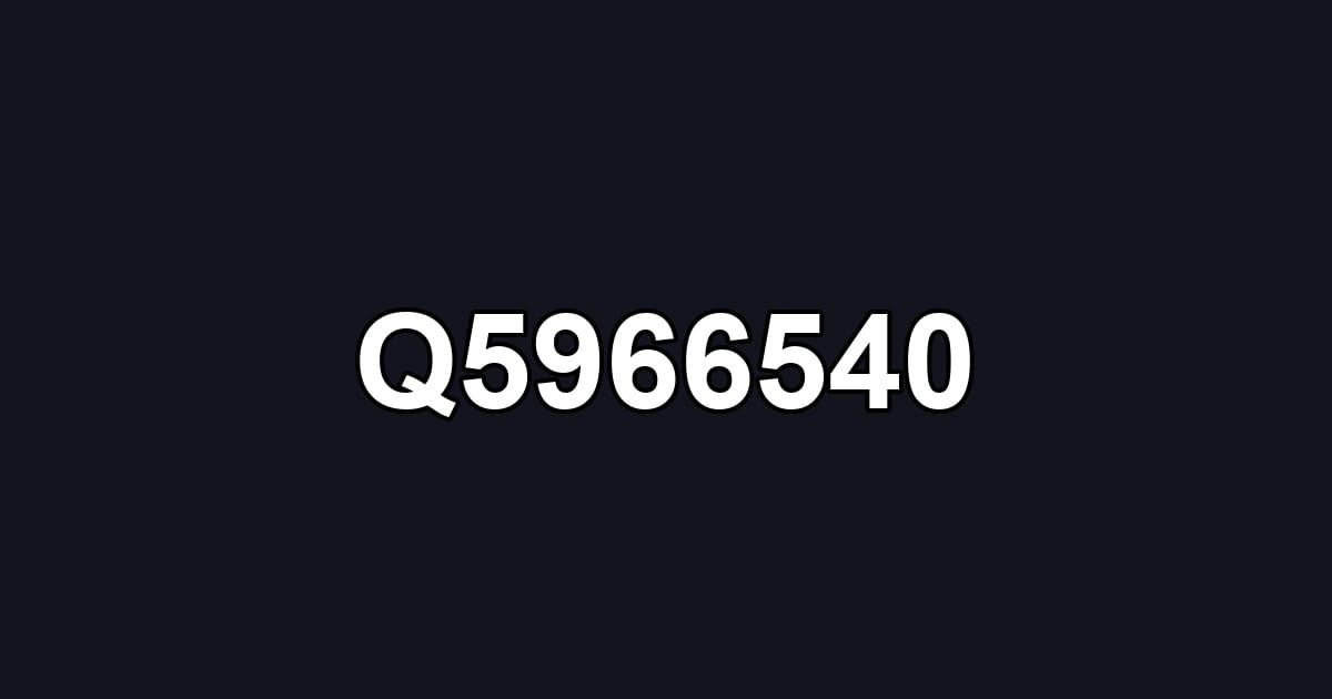 Q5966540