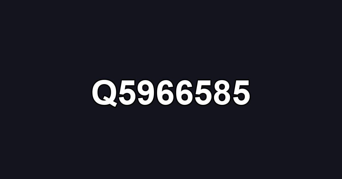 Q5966585