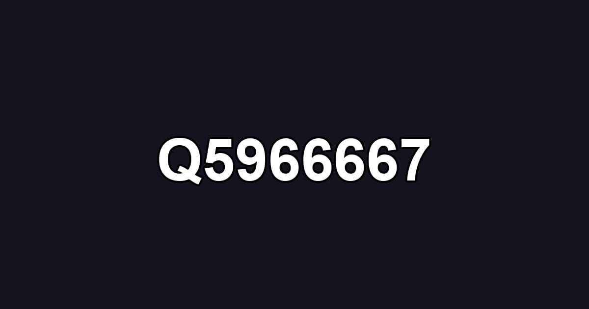 Q5966667