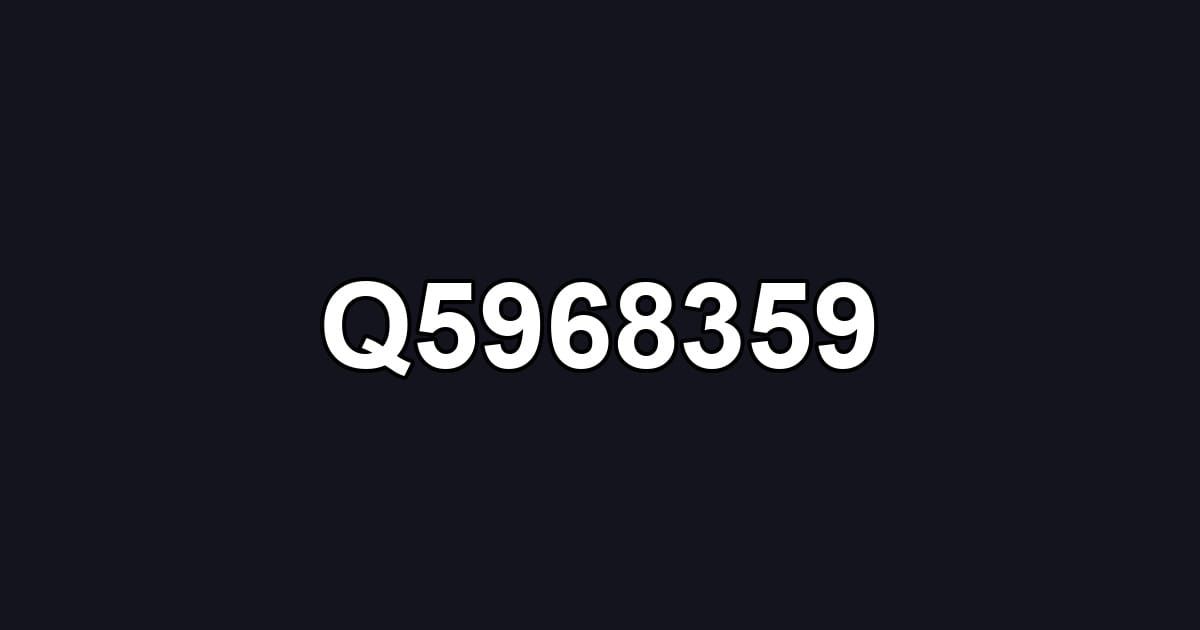 Q5968359