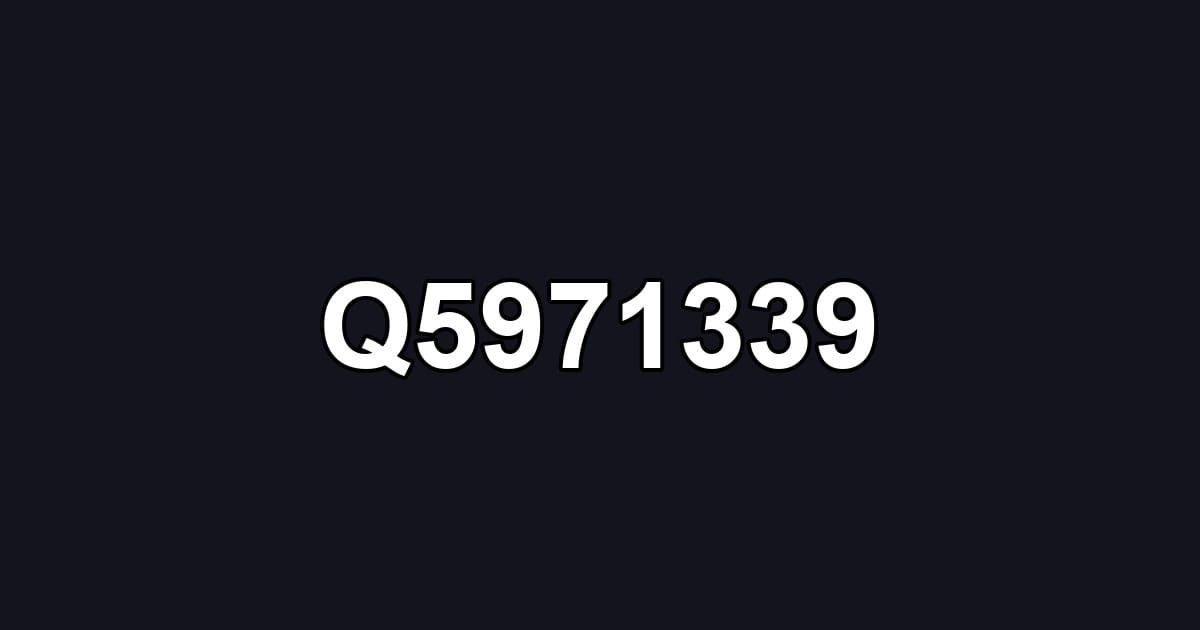 Q5971339