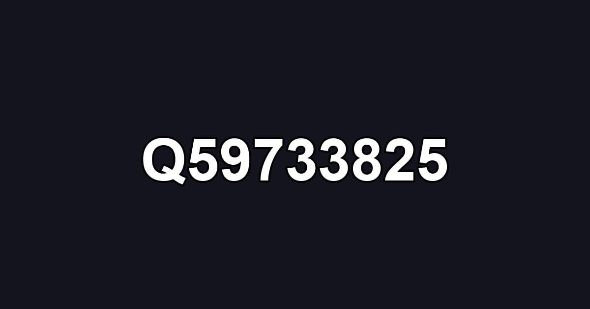 Q59733825