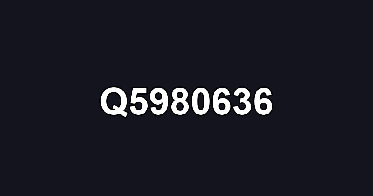 Q5980636