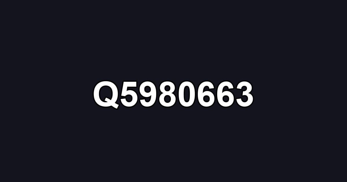 Q5980663