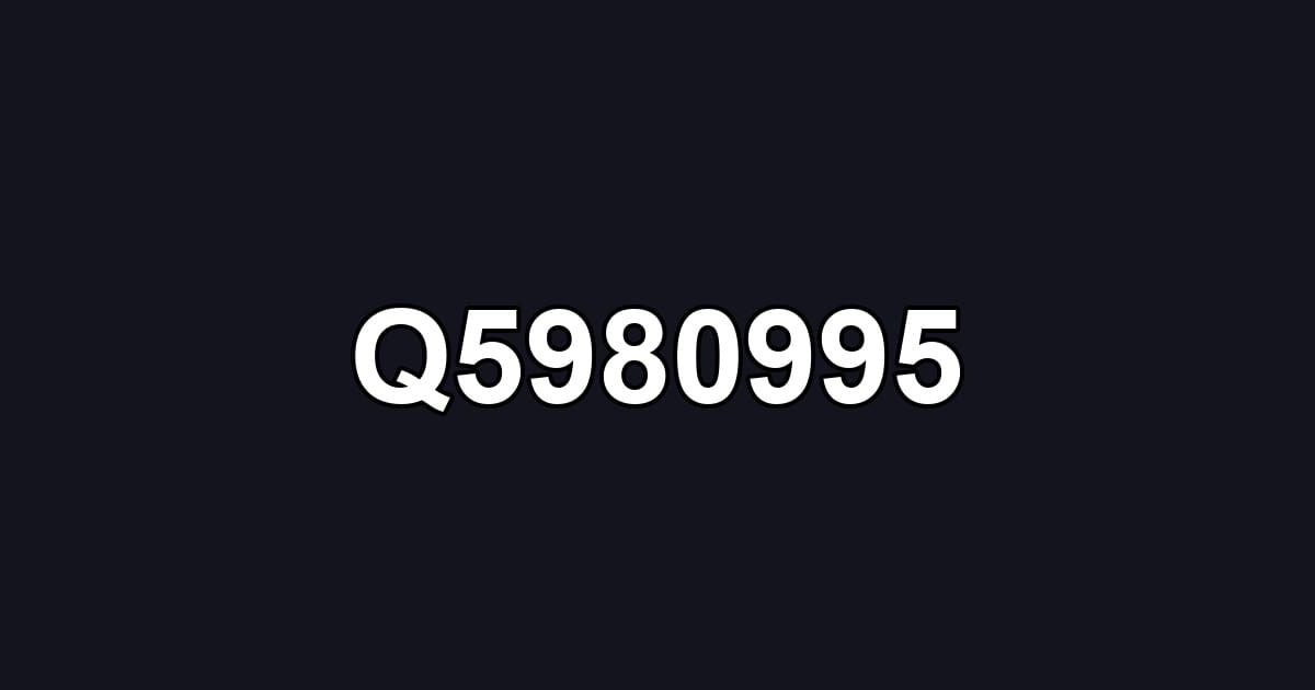 Q5980995