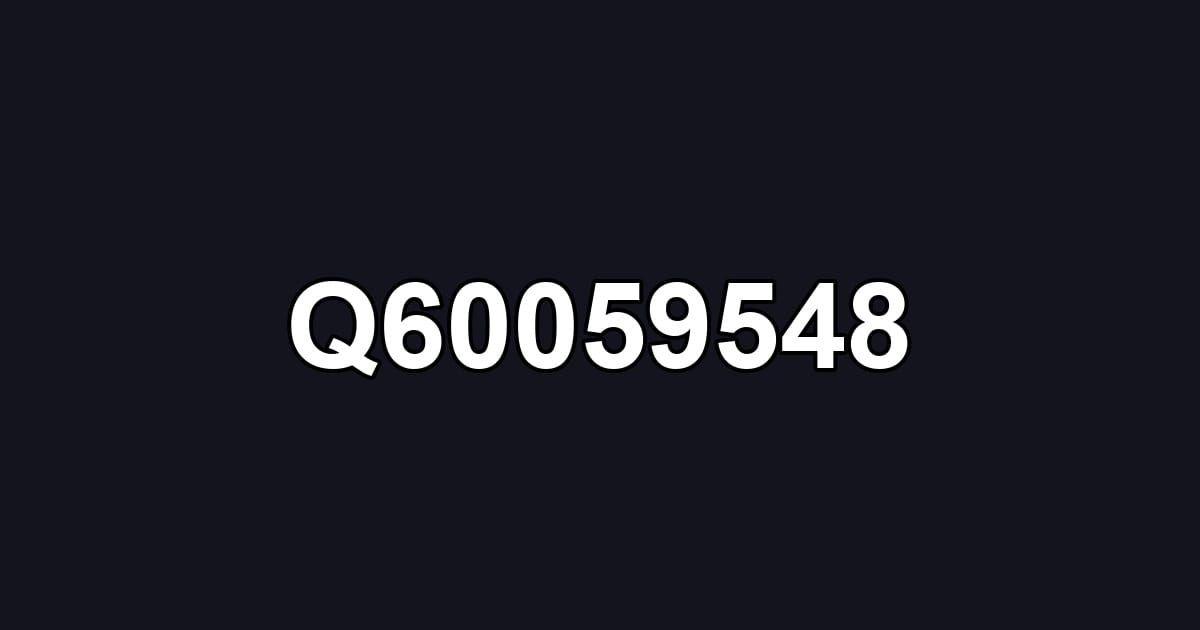 Q60059548