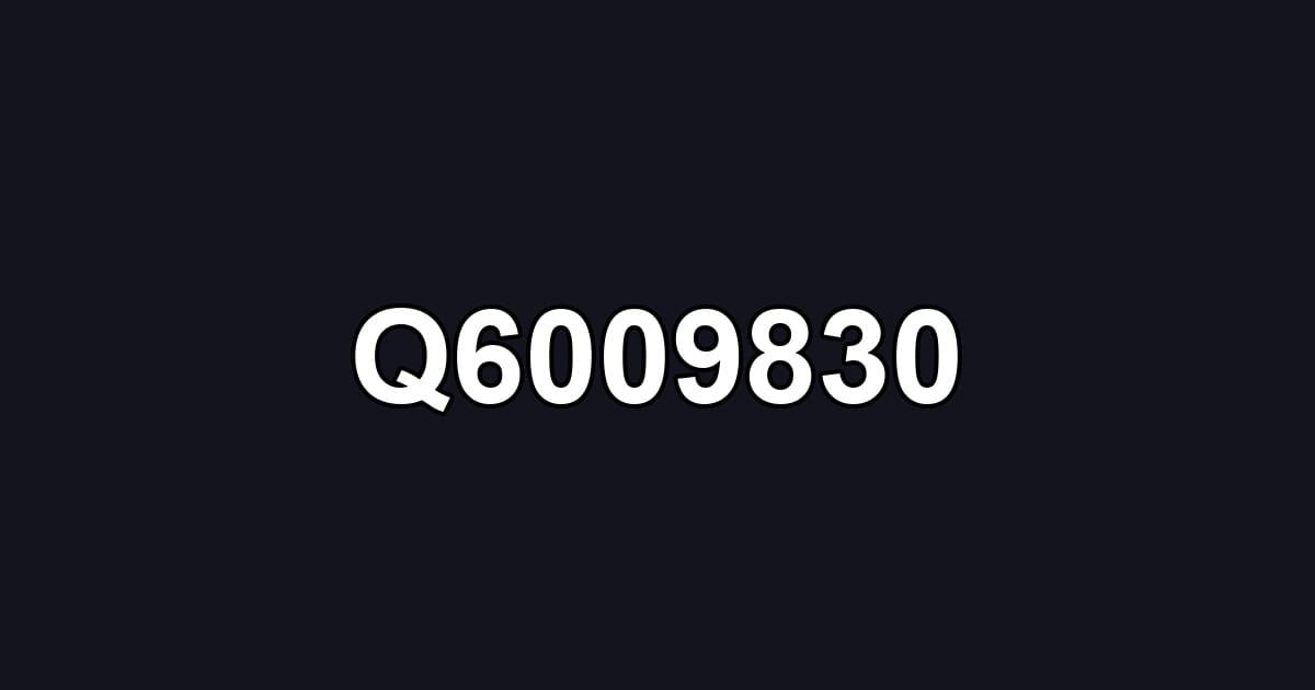 Q6009830