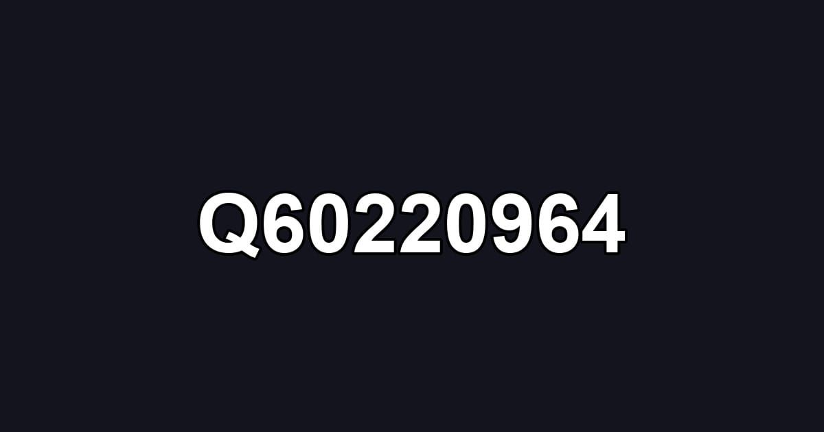 Q60220964