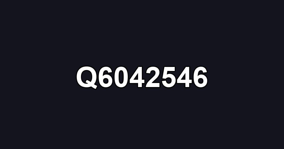 Q6042546