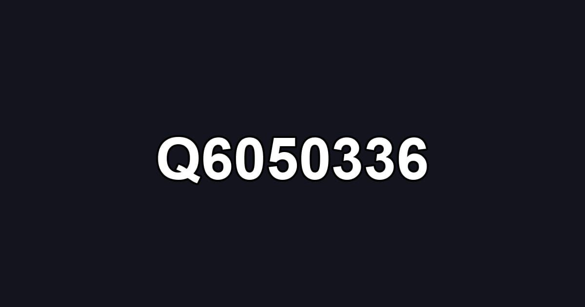 Q6050336