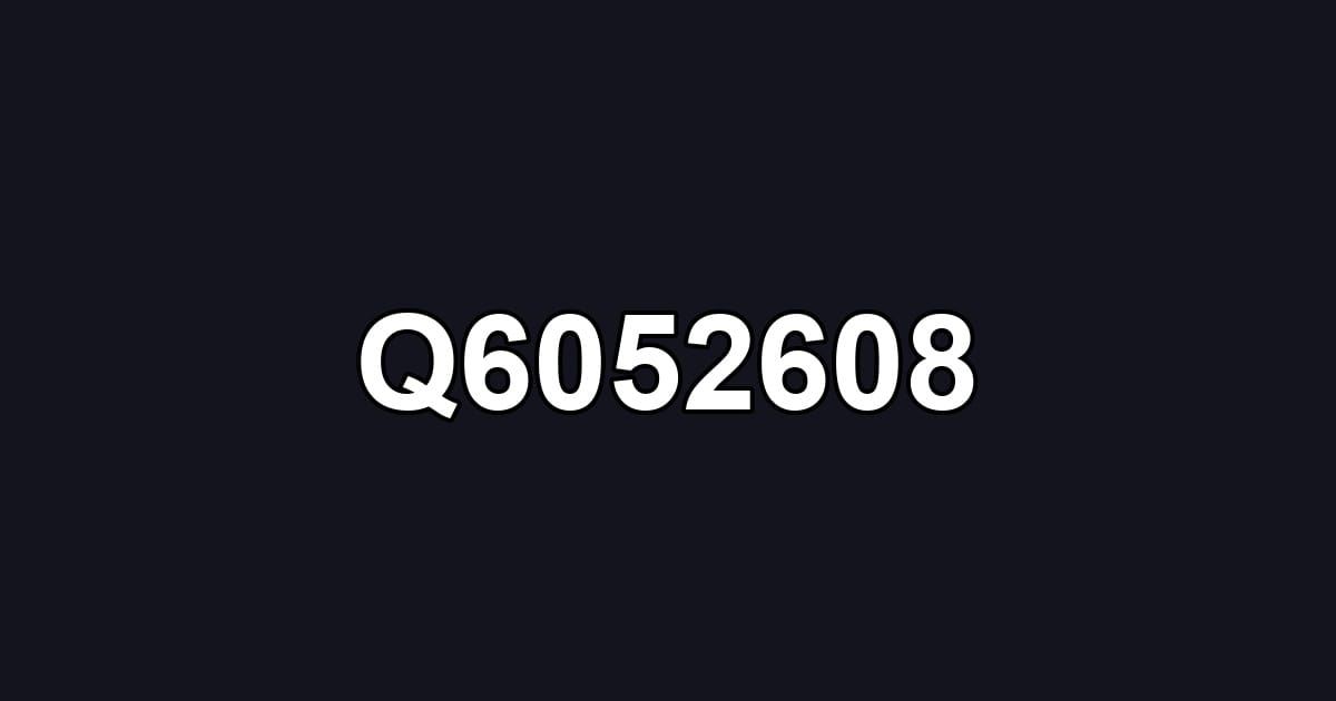 Q6052608