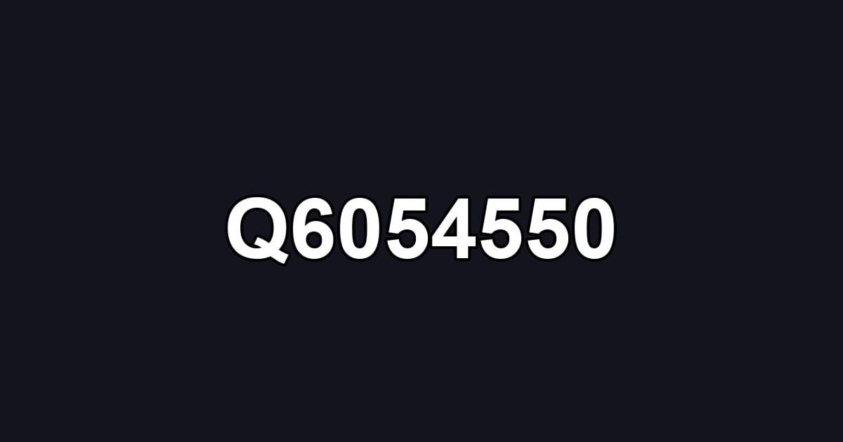 Q6054550